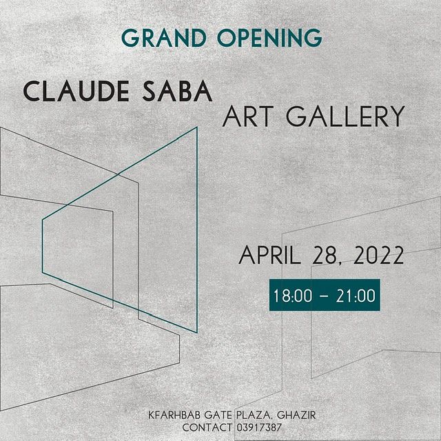 GRAND OPENING : CLAUDE SABA ART GALLERY thumbnail