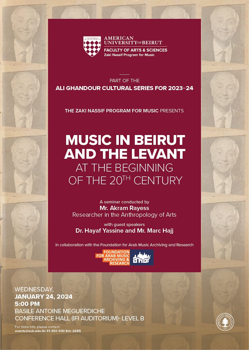 MUSIC IN BEIRUT AND THE LEVANT AT THE BEGINNING OF THE TWENTIETH CENTURY thumbnail