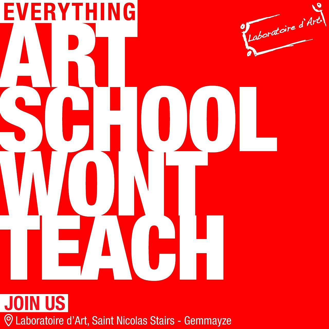 ART SCHOOL WON'T TEACH thumbnail
