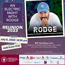 AN ELECTRIC NIGHT WITH RODGE | AUB REUNION 2023 thumbnail