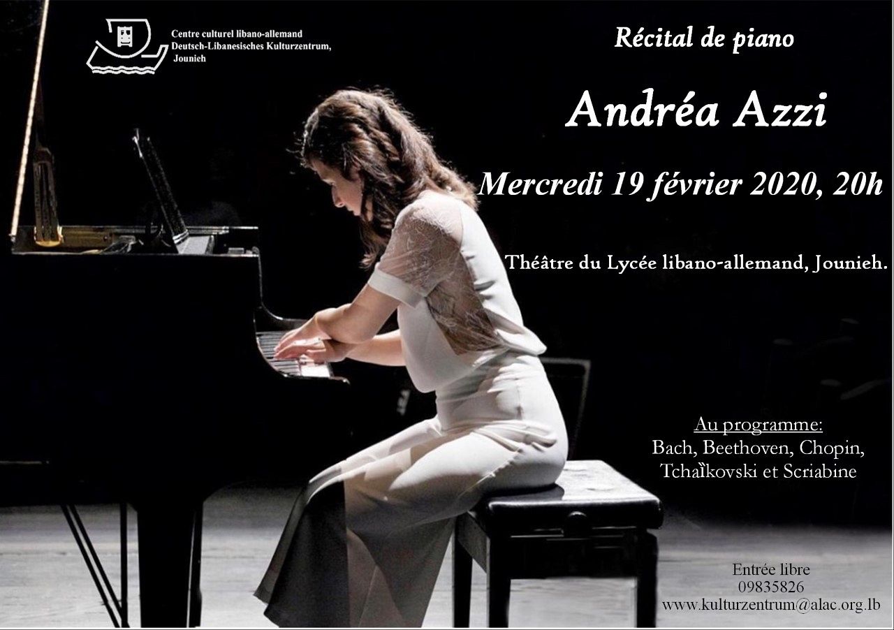 Concert de piano : Andréa Azzi thumbnail