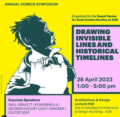 ANNUAL COMICS SYMPOSIUM : DRAWING INVISIBLE LINES AND HISTORICAL TIMELINES thumbnail