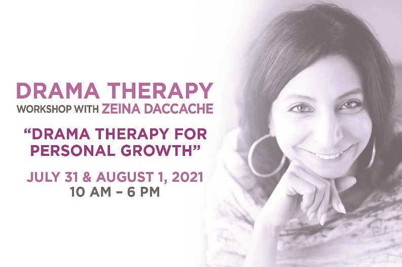 DRAMA THERAPY FOR PERSONAL GROWTH- Workshop with Zeina Daccache thumbnail