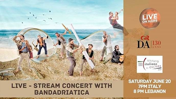 Concert du groupe BandAdriatica - "Une Odyssée méditerranéenne" thumbnail
