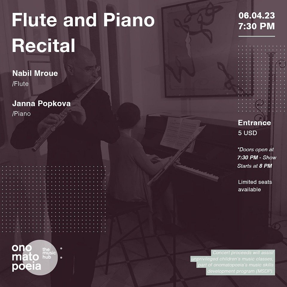 FLUTE AND PIANO RECITAL thumbnail
