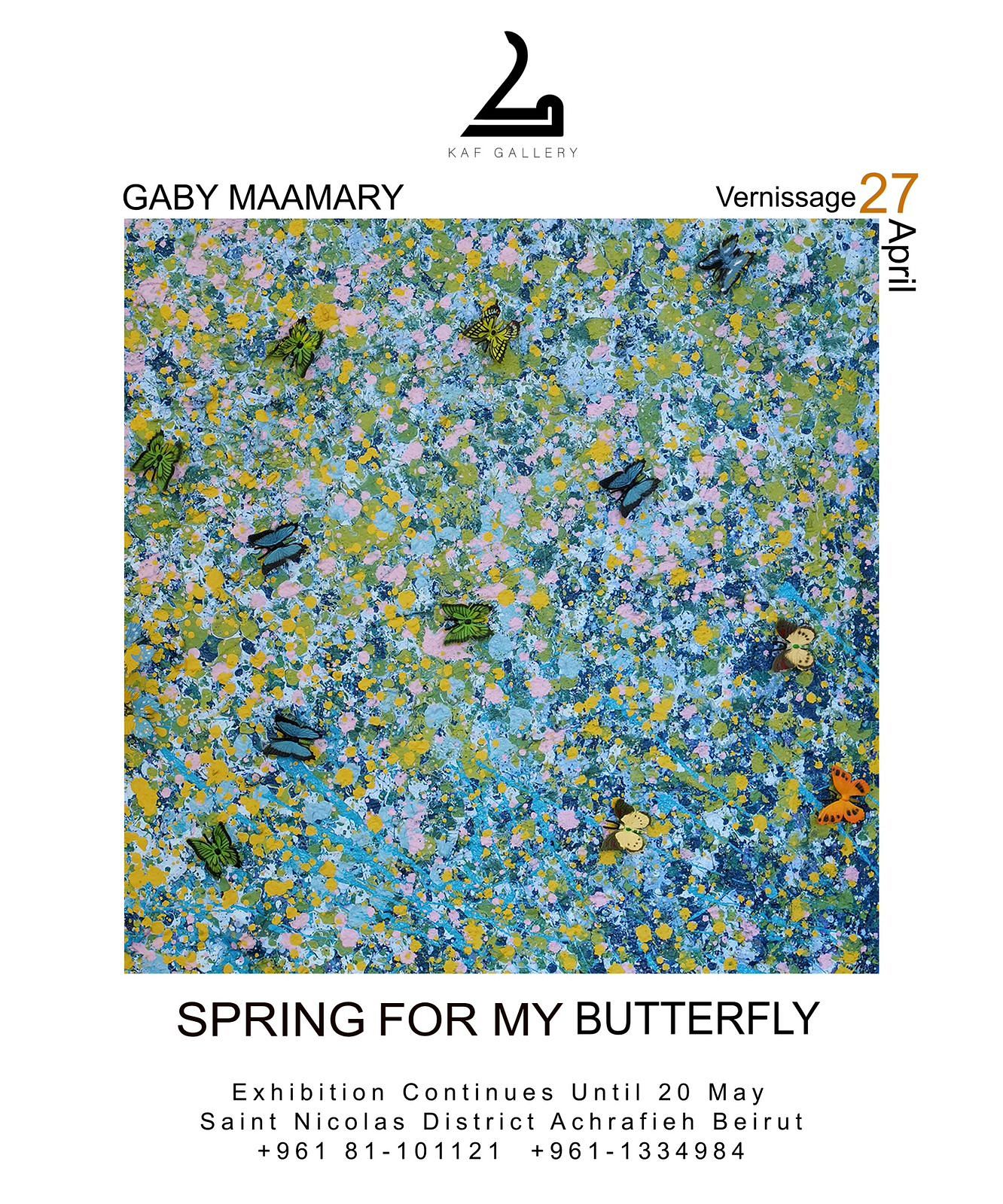 SPRING FOR MY BUTTERFLY, GABY MAAMARY thumbnail