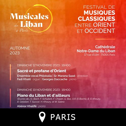 « Musicales du Liban » thumbnail