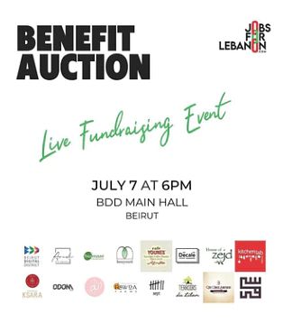 JOBS FOR LEBANON BENEFIT - AN ART AUCTION thumbnail