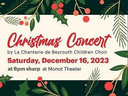 CHRISTMAS CONCERT BY LA CHANTERIE DE BEYROUTH - CHILDREN CHOIR thumbnail