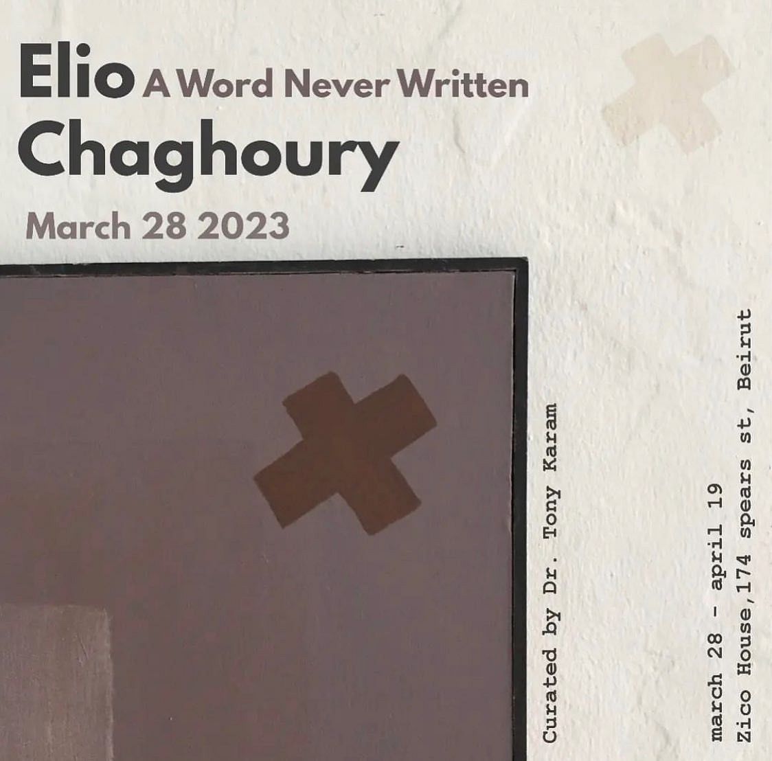A WORD NEVER WRITTEN, ELIO CHAGHOURY thumbnail