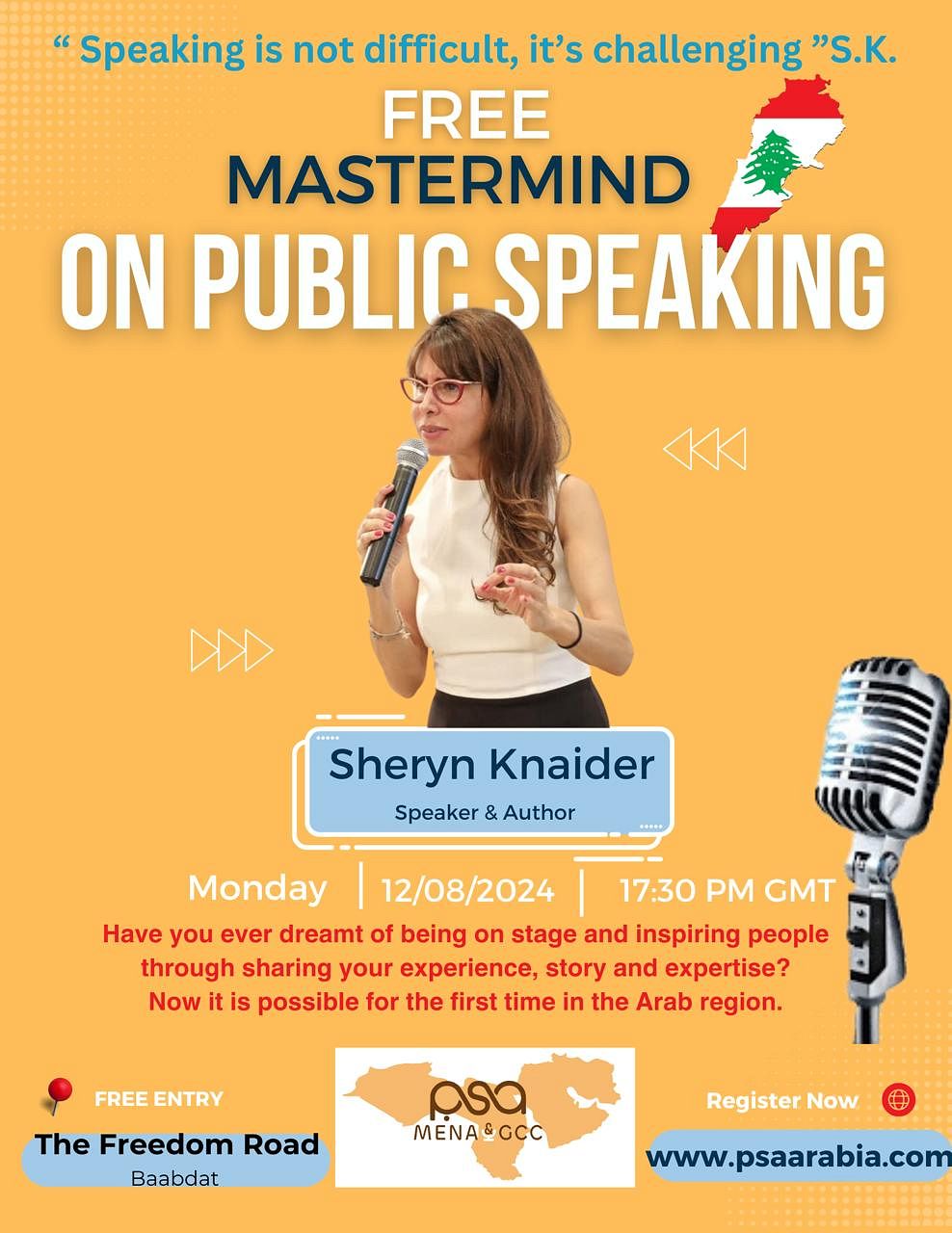 FREE MASTERMIND ON PUBLIC SPEAKING thumbnail