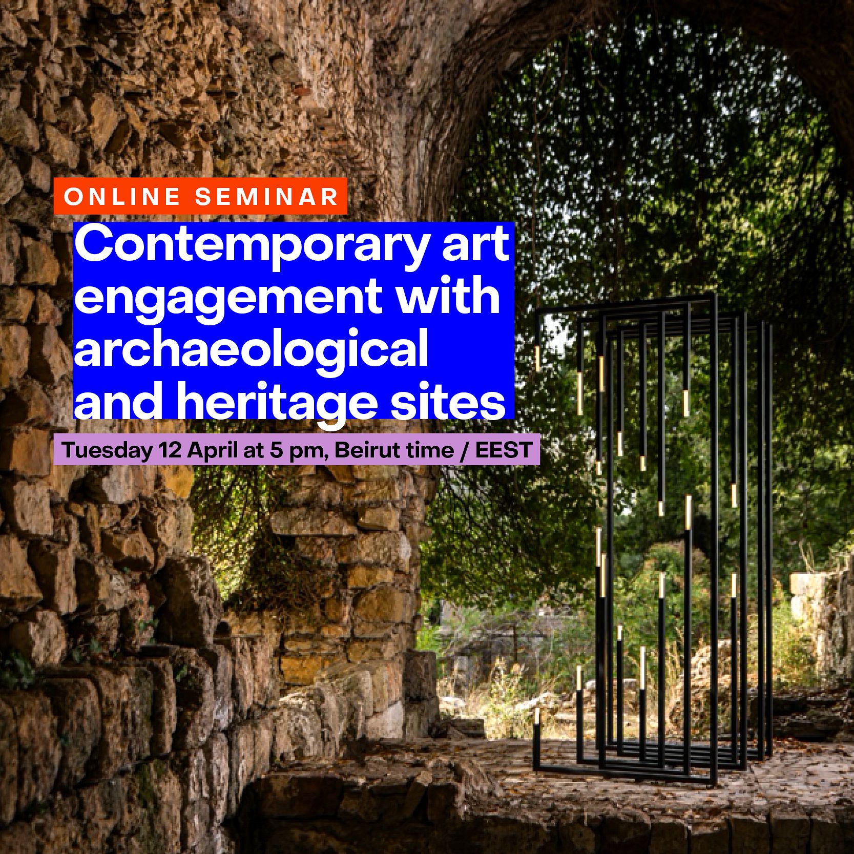 CONTEMPORARY ART ENGAGEMENT WITH ARCHAEOLOGICAL AND HERITAGE SITE thumbnail
