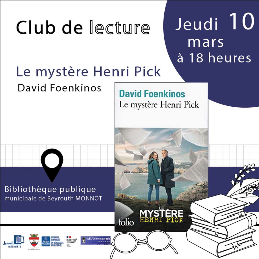 Club de lecture : Le mystère Henri Pick thumbnail