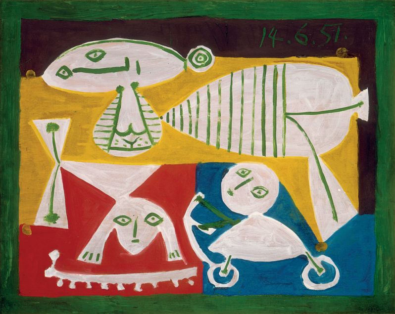 Picasso et la famille thumbnail