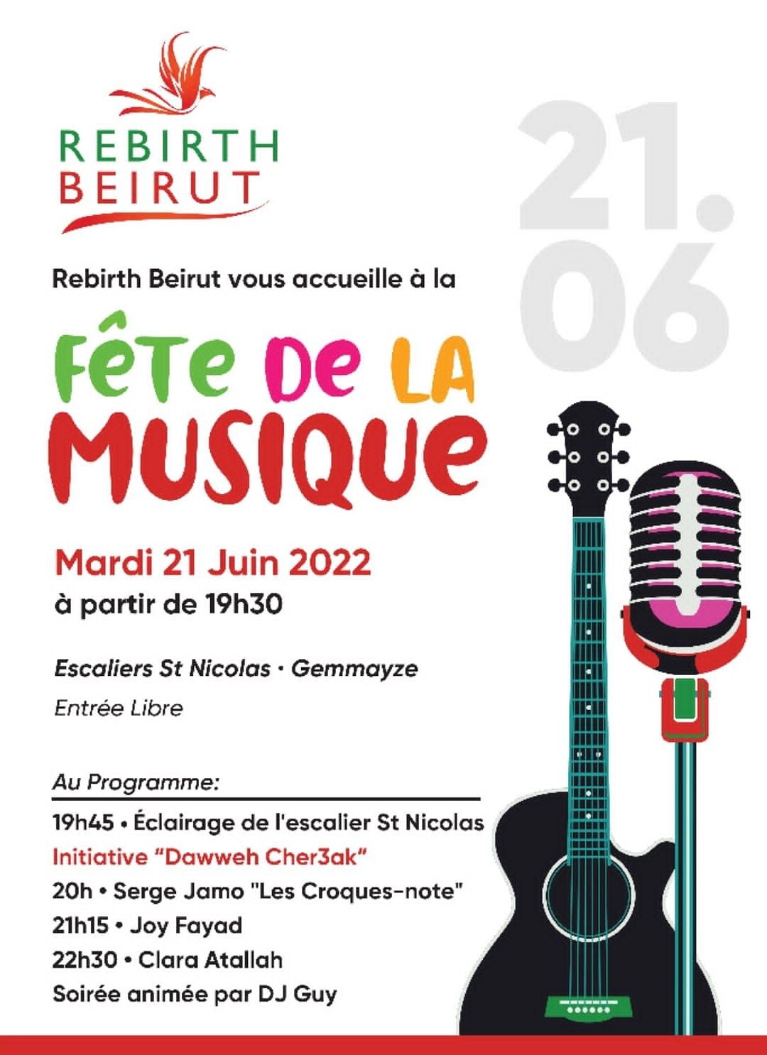 Rebirth Beyrouth : Fête de la musique thumbnail