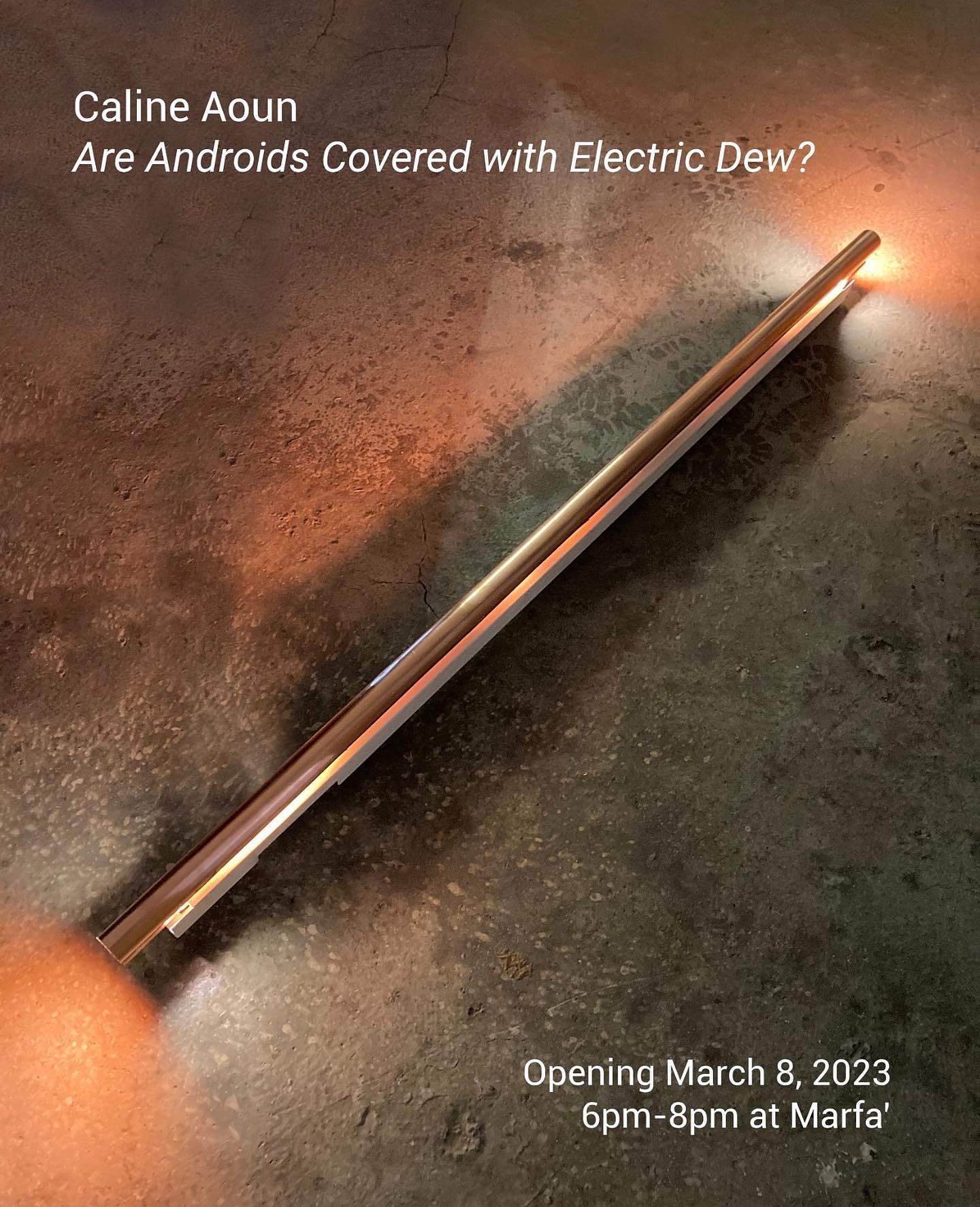 ARE ANDROIDS COVERED WITH ELECTRIC DEW? CALINE AOUN thumbnail