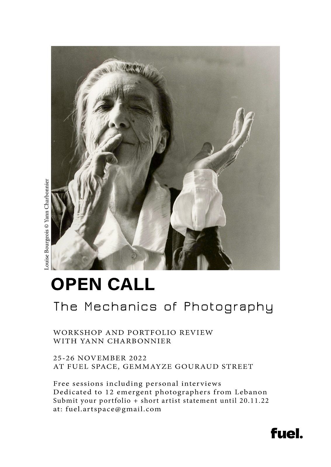 OPEN CALL : THE MECHANICS OF PHOTOGRAPHY thumbnail