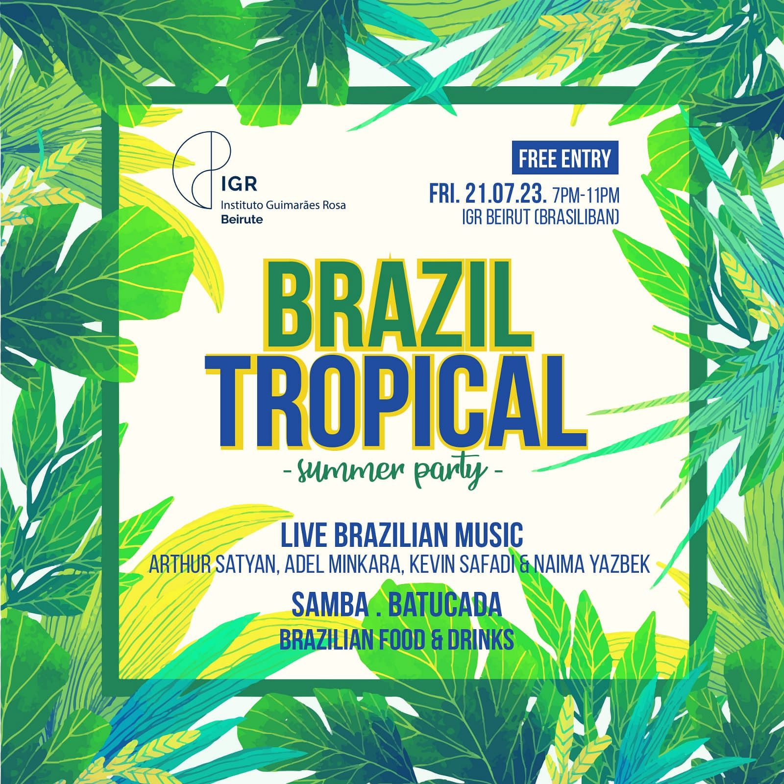 BRAZIL TROPICAL SUMMER PARTY thumbnail